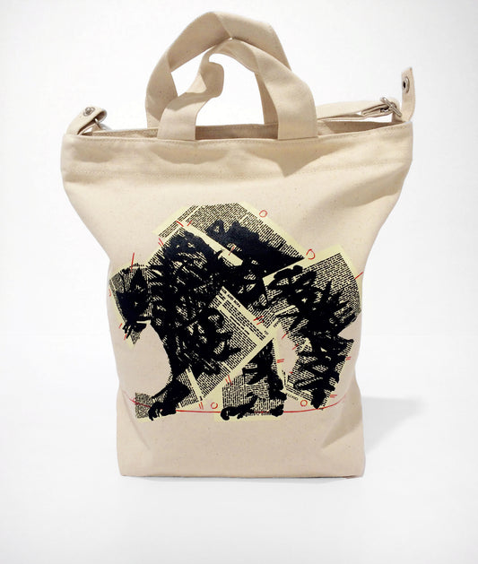 Chicago Bears Leopard Pattern Tote